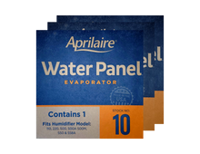 Load image into Gallery viewer, Aprilaire number ten water panel humidifier pad three pack