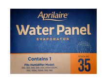 Load image into Gallery viewer, Aprilaire number thirty five water panel humidifier pad