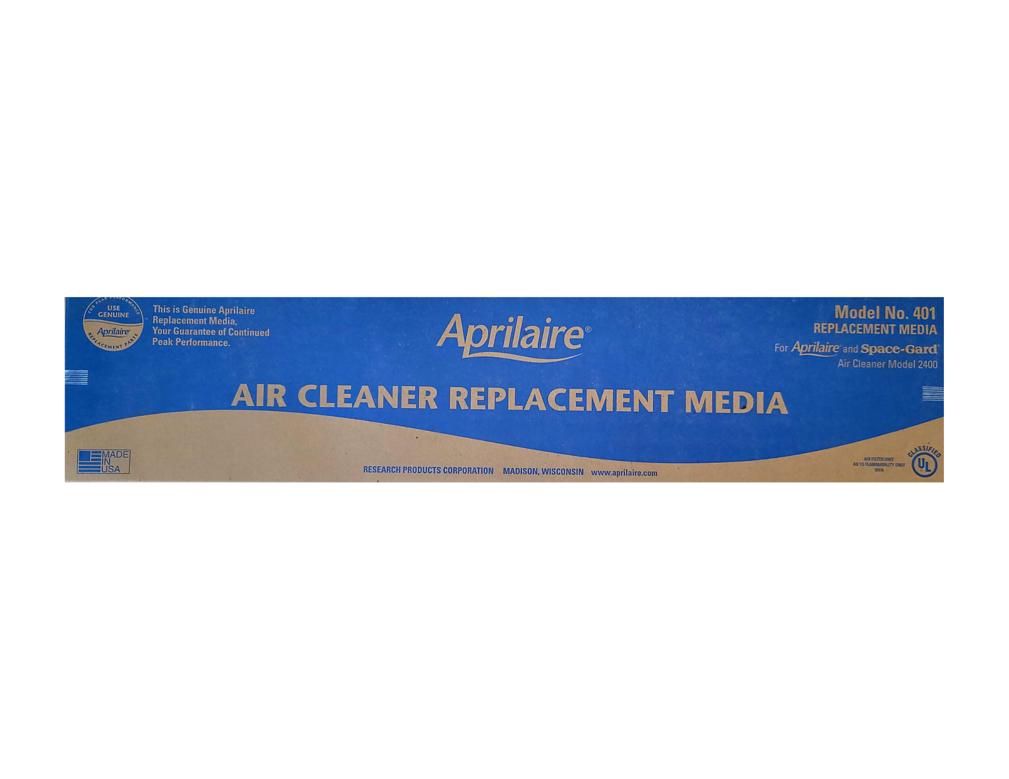 Aprilaire model 401 replacement outlet media