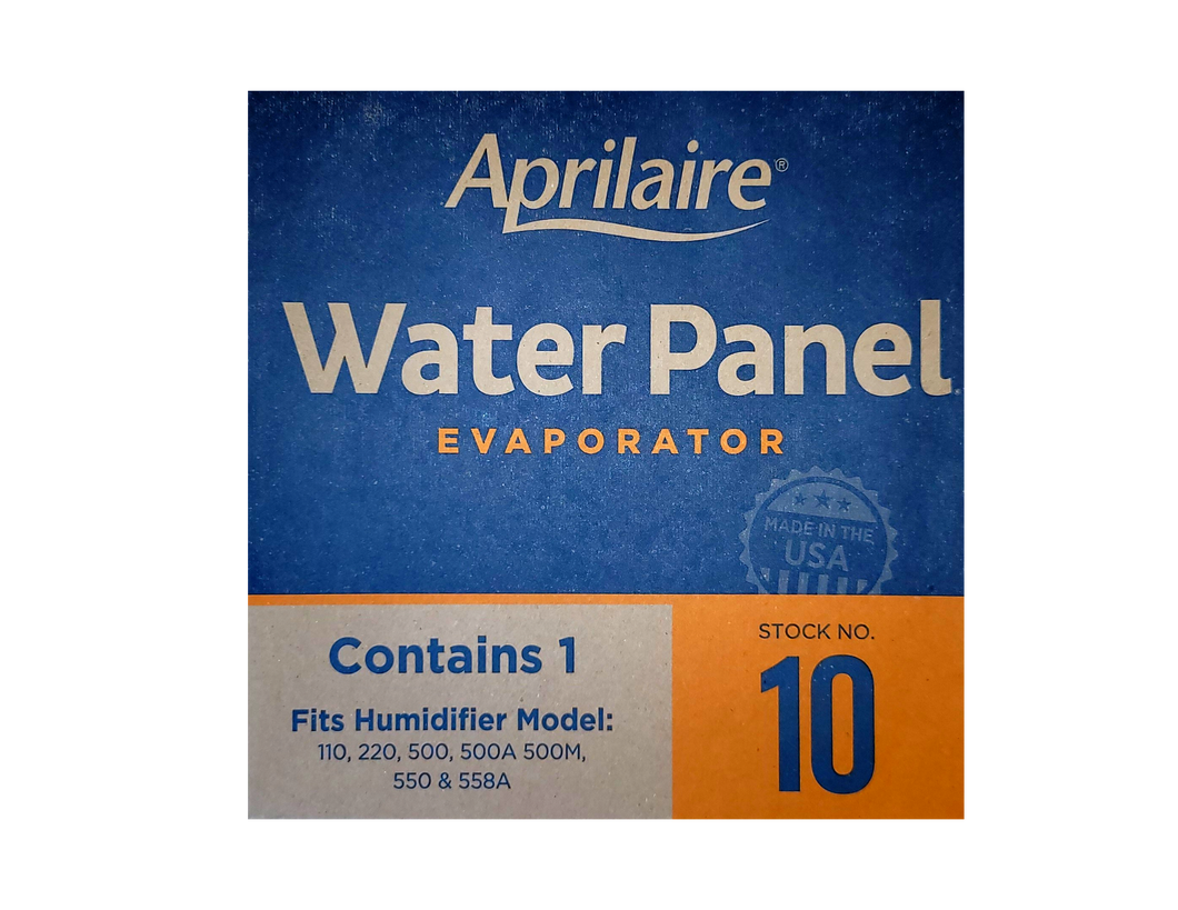 Aprilaire number ten water panel humidifier pad