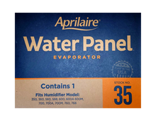 Load image into Gallery viewer, Aprilaire number thirty five water panel humidifier pad
